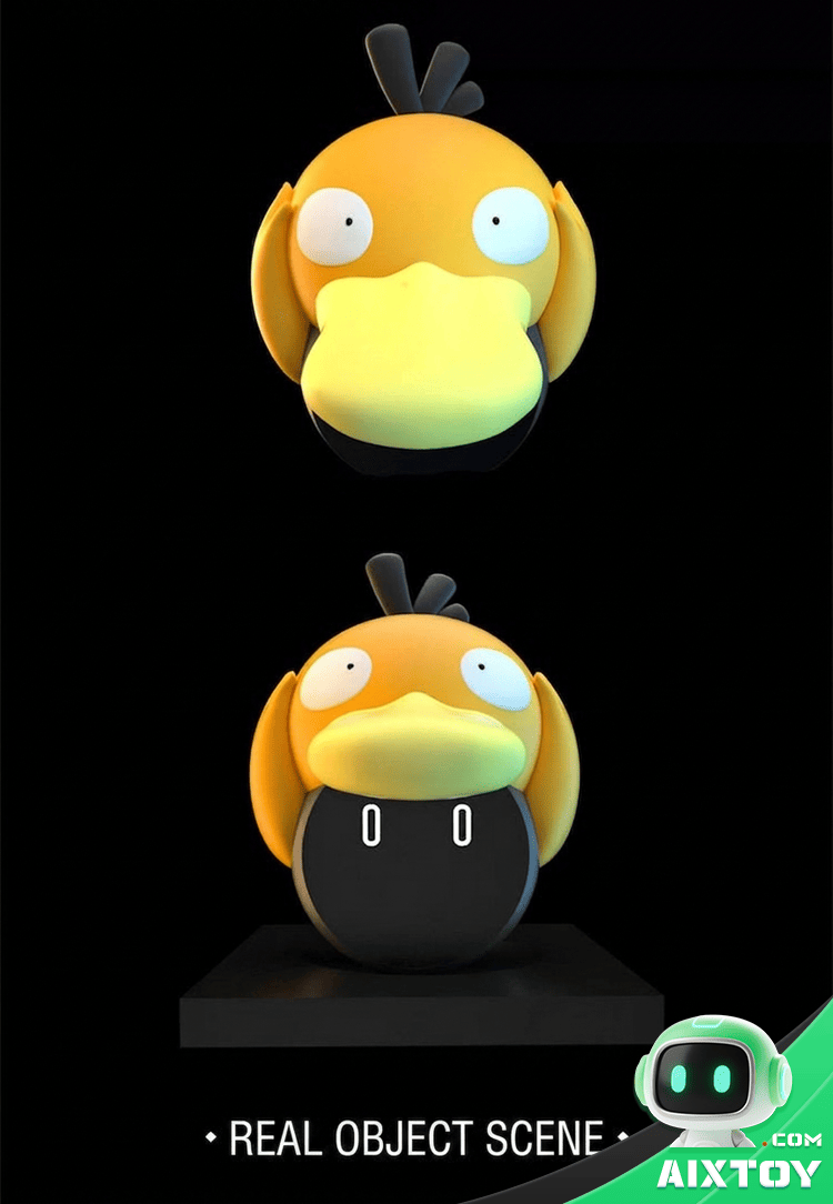 NOMI Psyduck Robot Helmet Decoration Detail 4 NOMI Psyduck Robot Helmet Decoration Detail 4