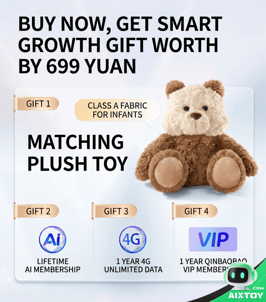 QinBaoBao AI Elf - Children Educational Robot Toy Detail 1 QinBaoBao AI Elf - Children Educational Robot Toy Detail 1