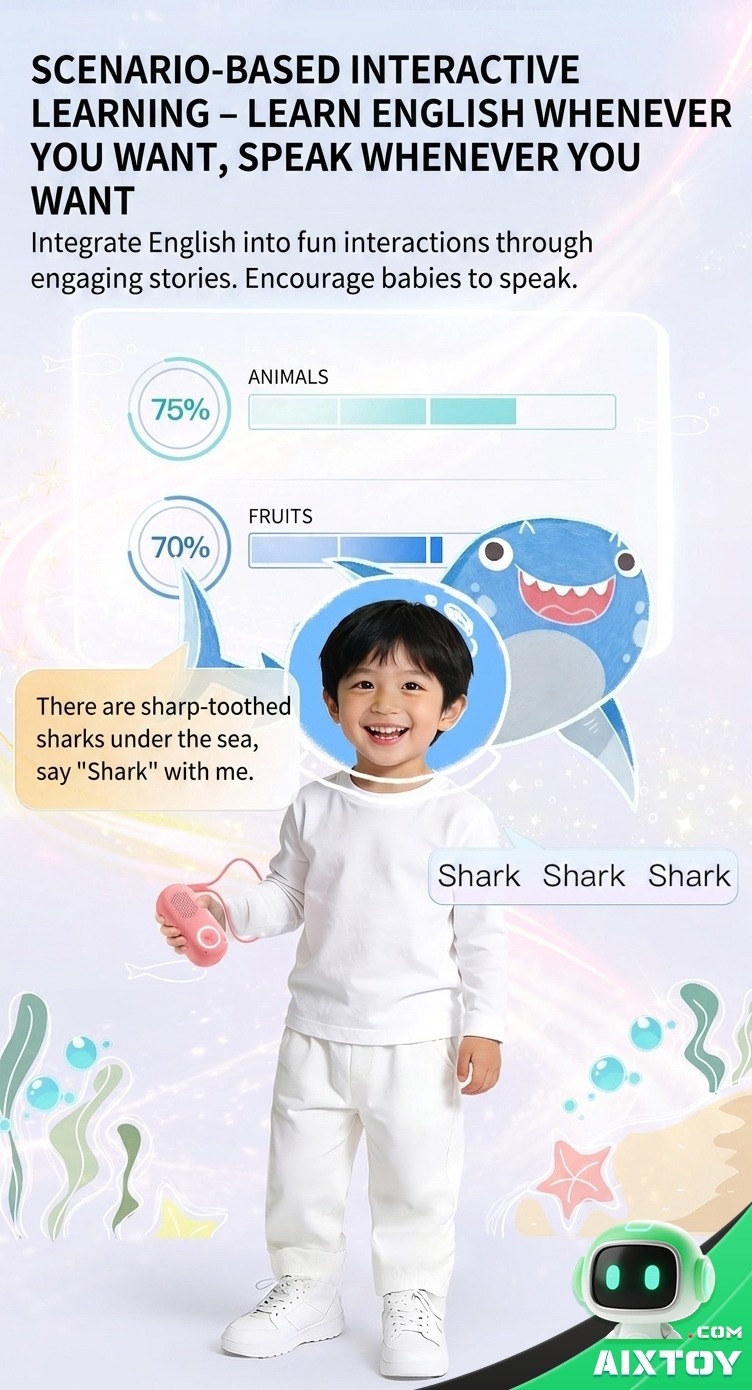 QinBaoBao AI Elf - Children Educational Robot Toy Detail 8 QinBaoBao AI Elf - Children Educational Robot Toy Detail 8