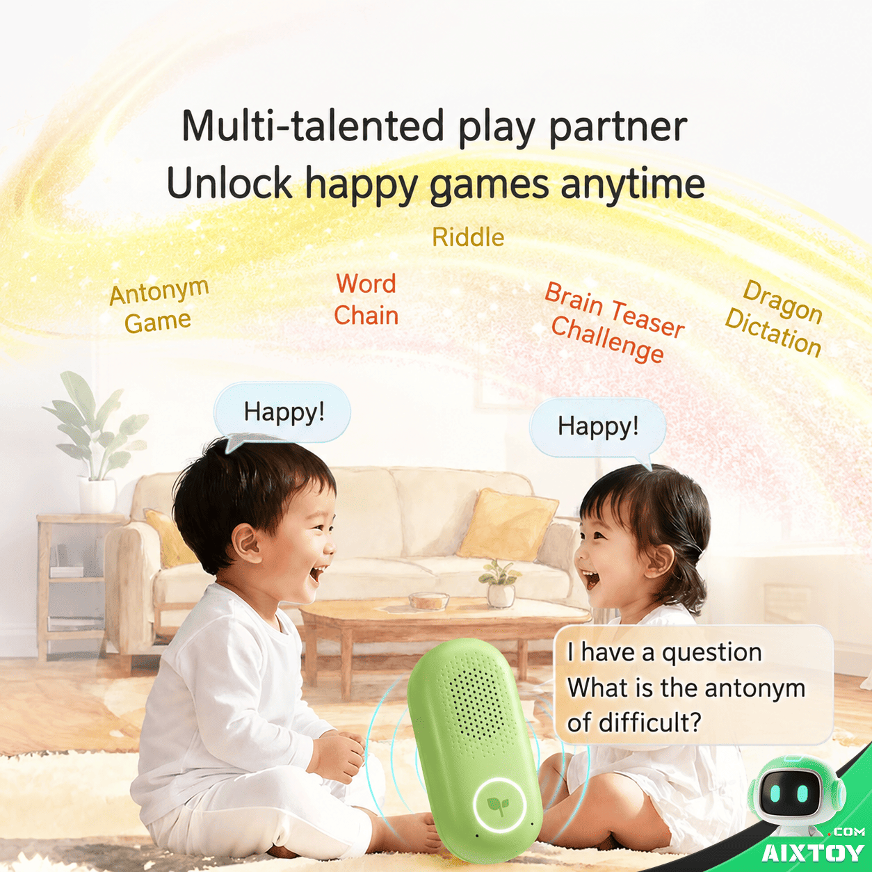 QinBaoBao AI Elf - Children Educational Robot Toy - Gallery 3 QinBaoBao AI Elf - Children Educational Robot Toy - Gallery 3