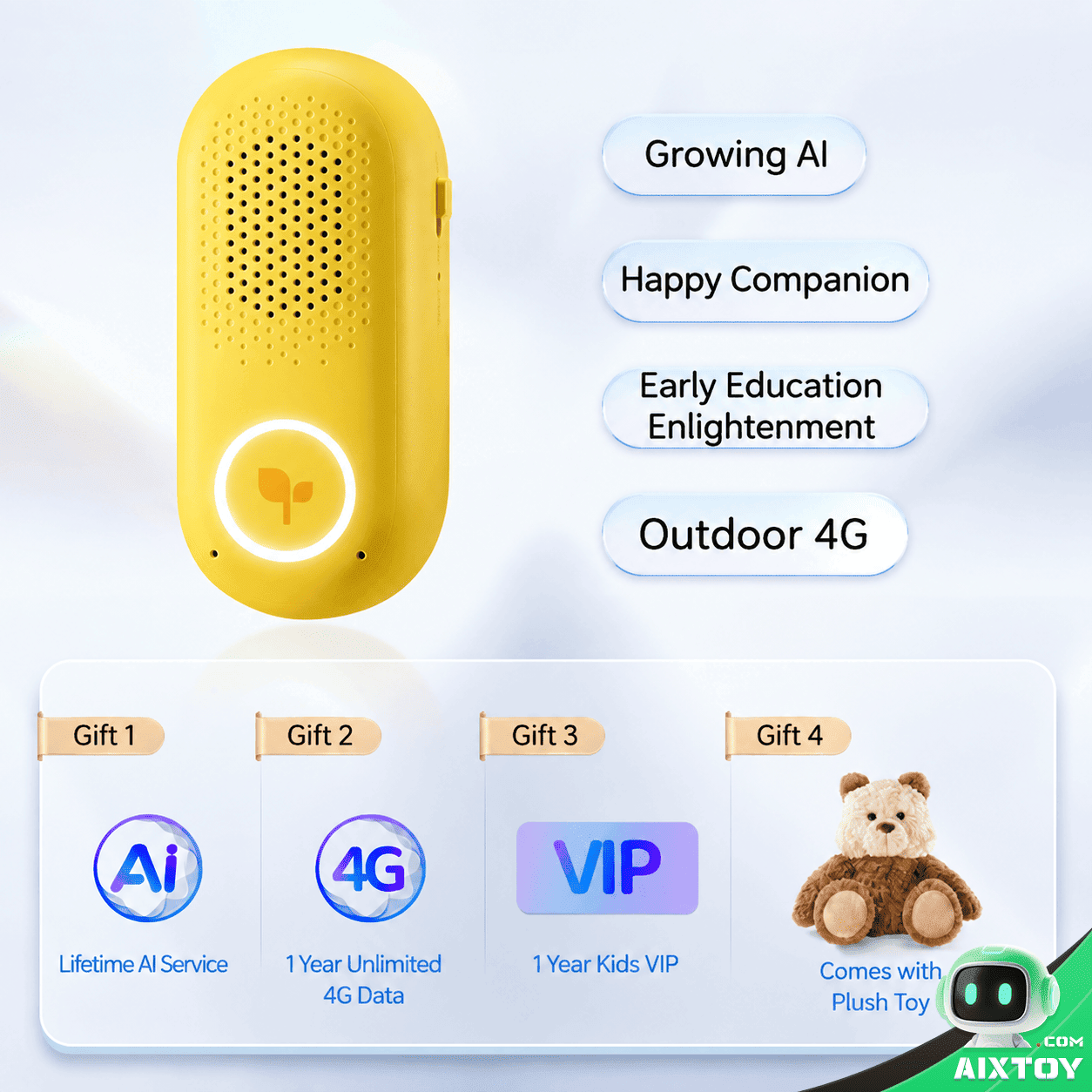 QinBaoBao AI Elf - Children Educational Robot Toy - Gallery 6 QinBaoBao AI Elf - Children Educational Robot Toy - Gallery 6