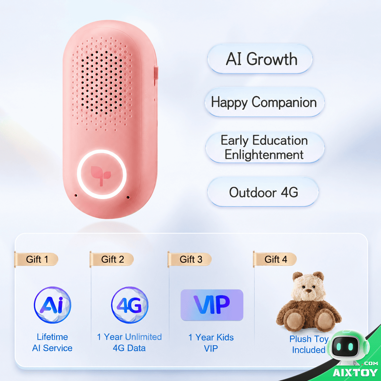 QinBaoBao AI Elf - Children Educational Robot Toy - Gallery 8 QinBaoBao AI Elf - Children Educational Robot Toy - Gallery 8