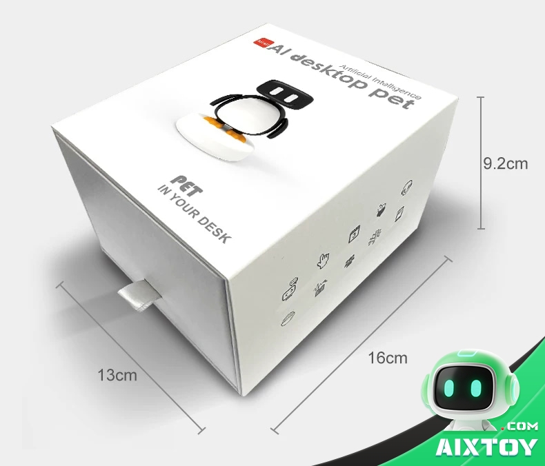 Qiubao AI Companion Robot - Desktop Talking Robot with Collectible Cards Qiubao AI Companion Robot - Desktop Talking Robot with Collectible Cards - feature detail
