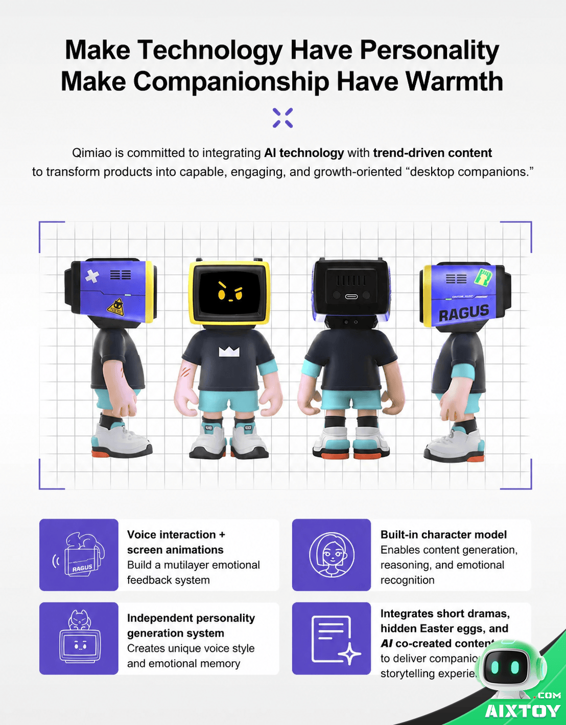Smart AI Voice-Interactive Figurine Detail 07 AIXTOY AITOY