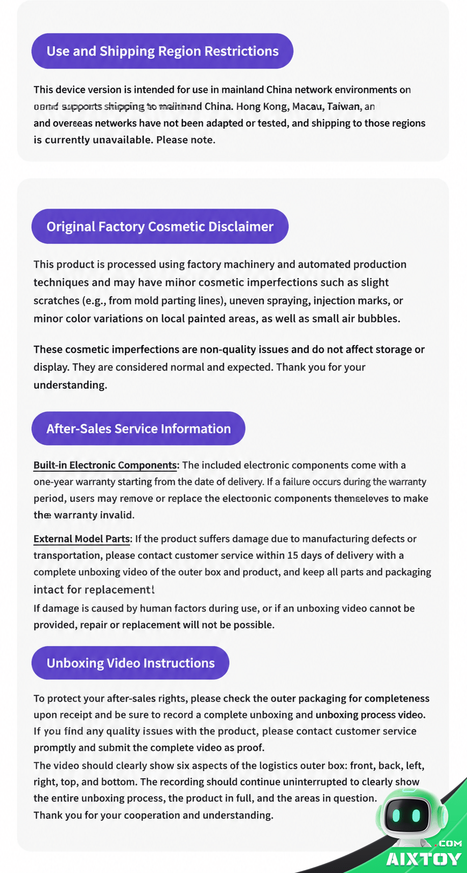 Smart AI Voice-Interactive Figurine Detail 15 AIXTOY AITOY