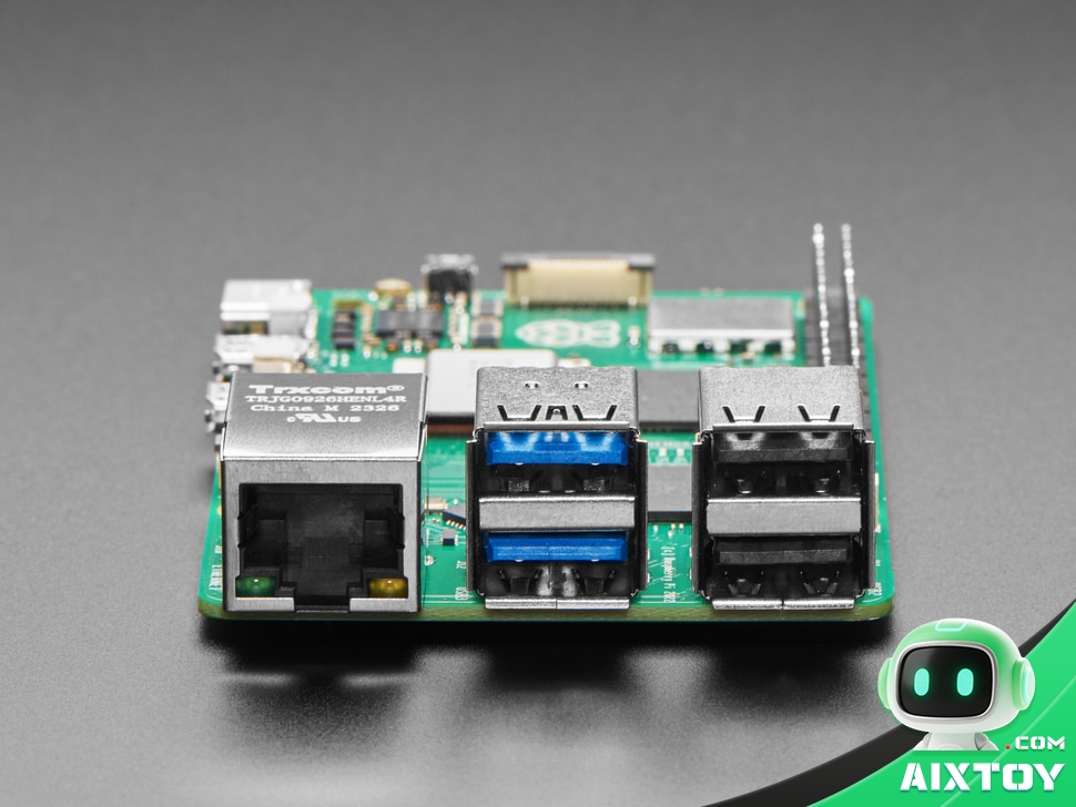 Raspberry Pi 5 8GB - Connector Edge Raspberry Pi 5 8GB connector edge with Gigabit Ethernet, two USB 3.0 ports and two USB 2.0 ports