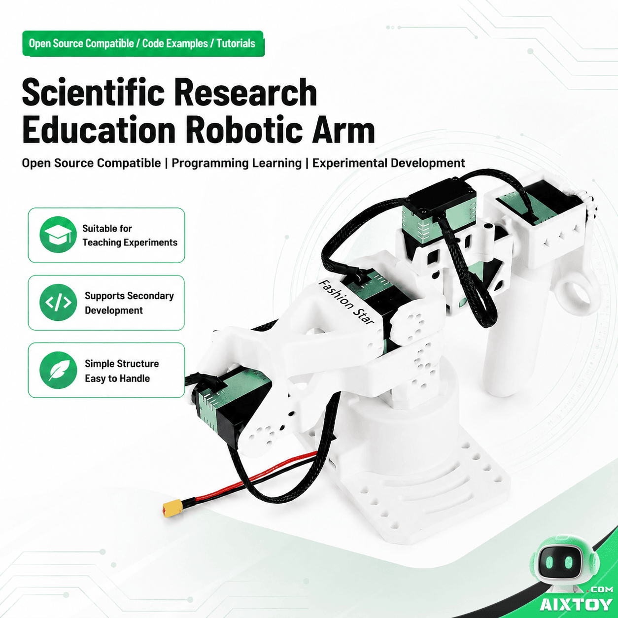 reBot Arm B601-DM ROS2 Open-Source Robotic Arm - Gallery 2 reBot Arm B601-DM ROS2 Open-Source Robotic Arm - Gallery 2