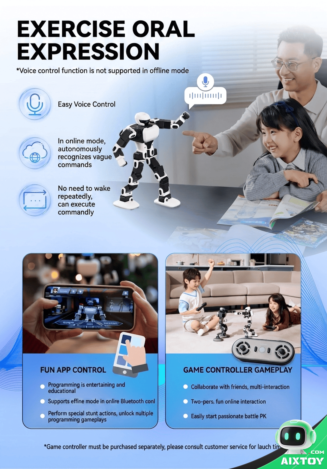 Robosen Interstellar Scout K1 - AI Qwen Powered Learning Robot detail