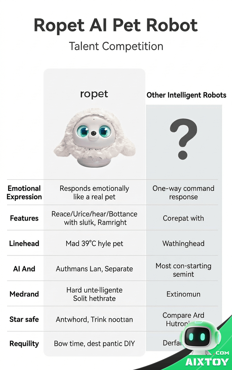 Ropet AI Pet Robot - Emotional Companion detail