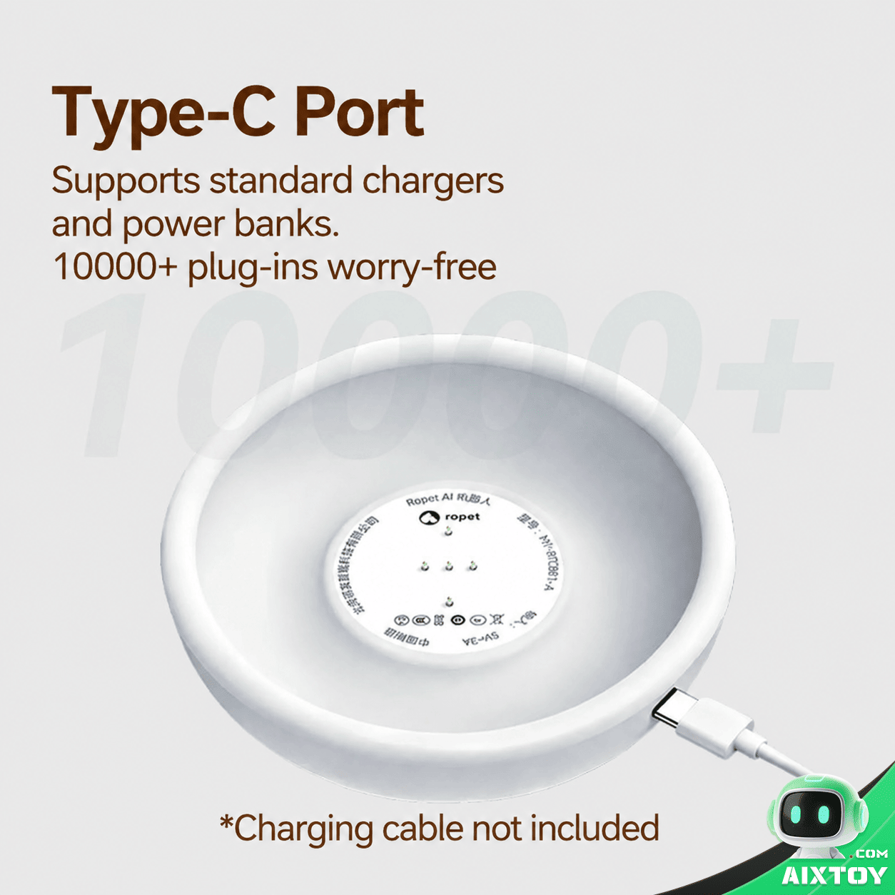 ropet RGB Charging Dock for Smart Robot - Gallery Image 3