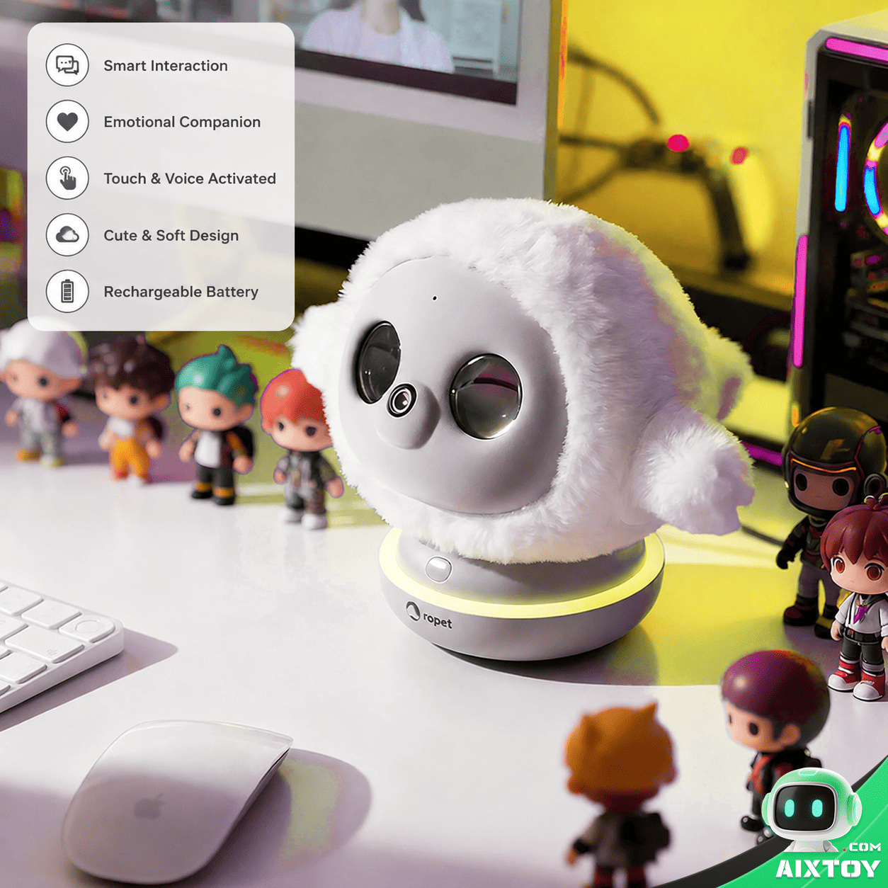 ropet RGB Charging Dock for Smart Robot - Gallery Image 4