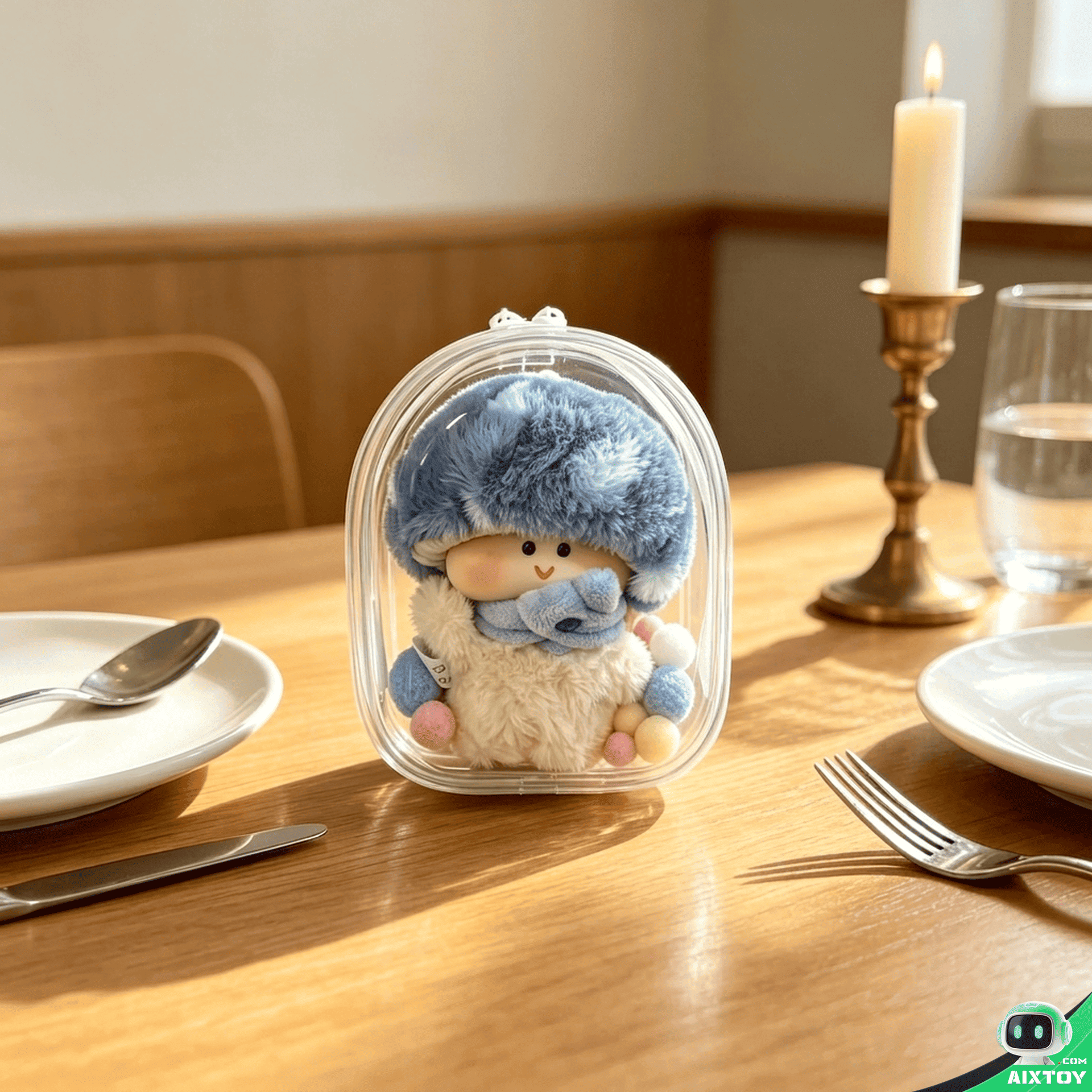 Sowii Mushroom Plush Bag - Protective Carrying Case Detail 4 Sowii Mushroom Plush Bag - Protective Carrying Case Detail 4