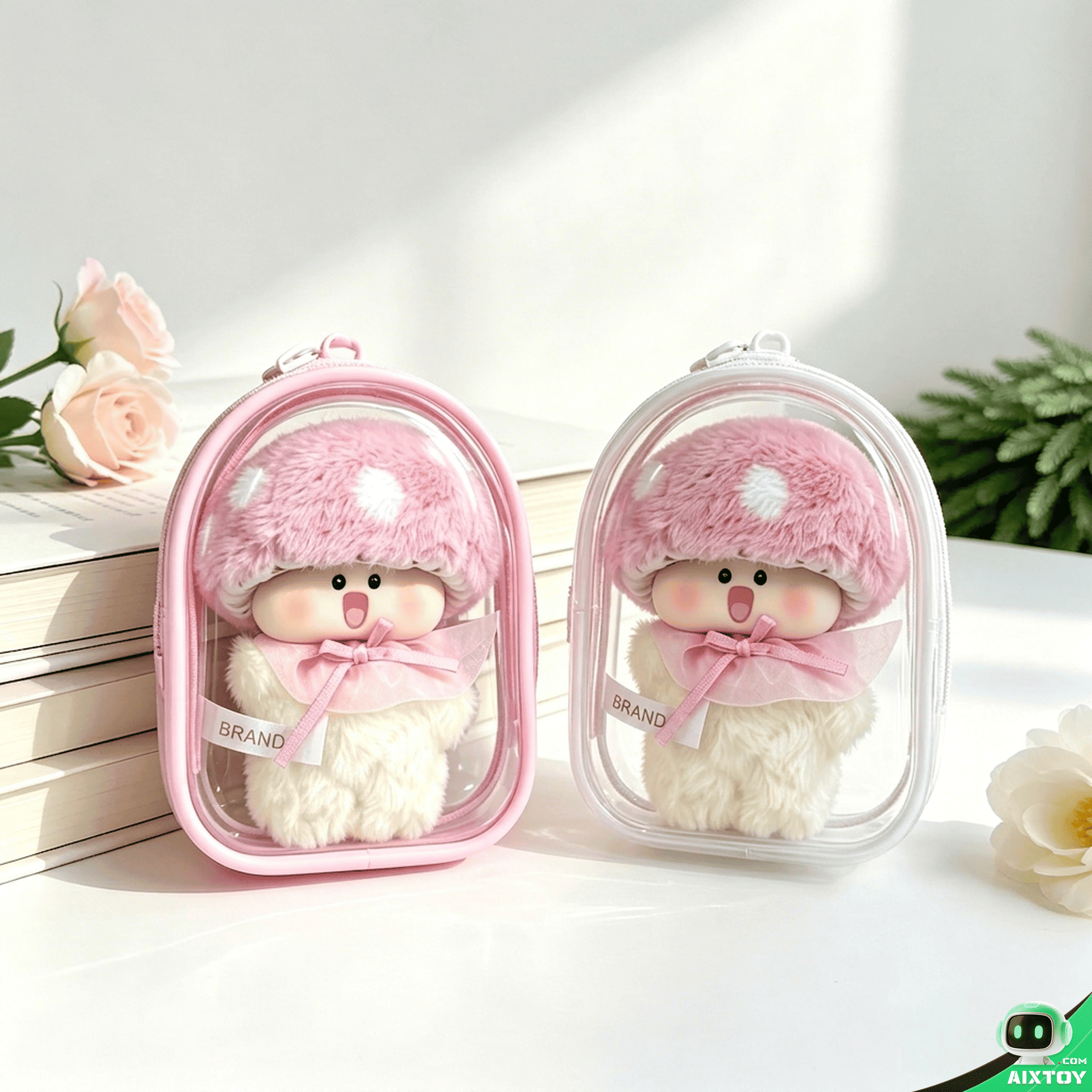 Sowii Mushroom Plush Bag - Protective Carrying Case - Gallery 3