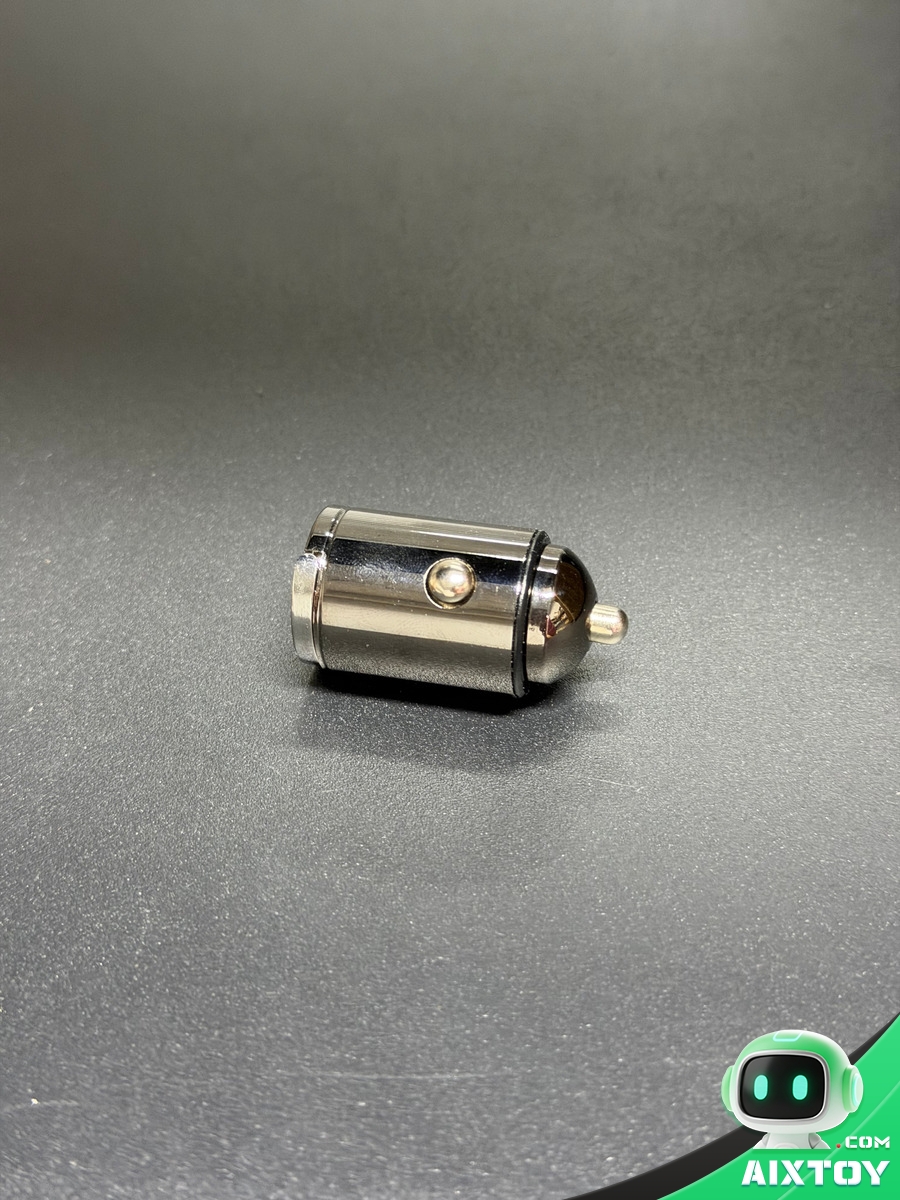 Compact USB Type-C car power adapter supplied with the Timo in-car AI robot