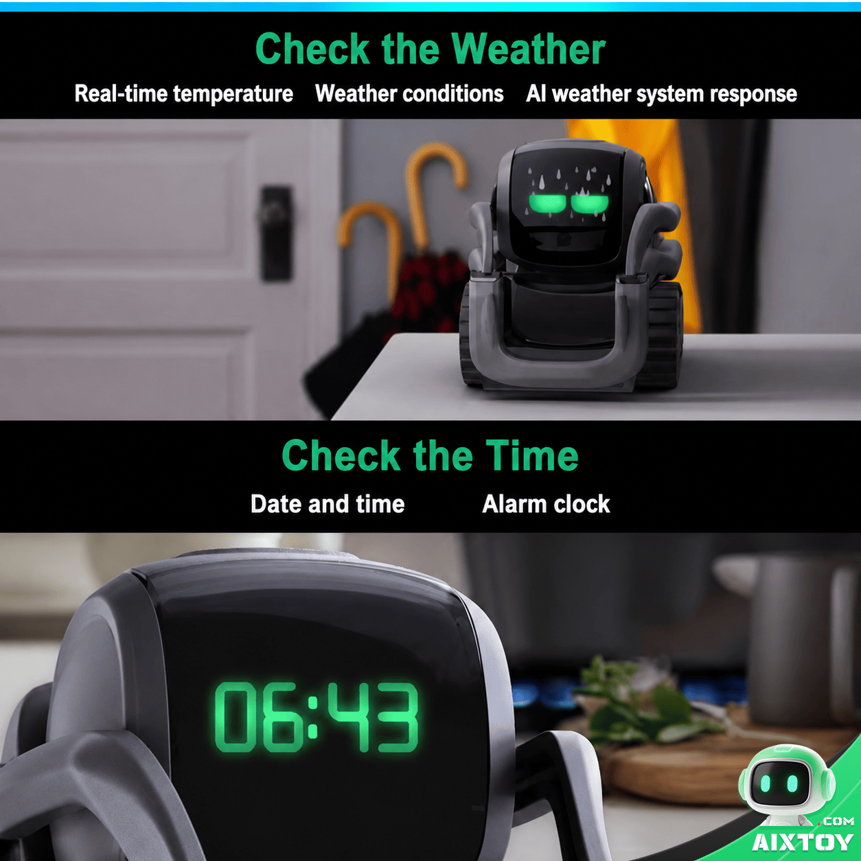 Vector 2.0 AI Robot - Programmable Interactive Smart Companion detail