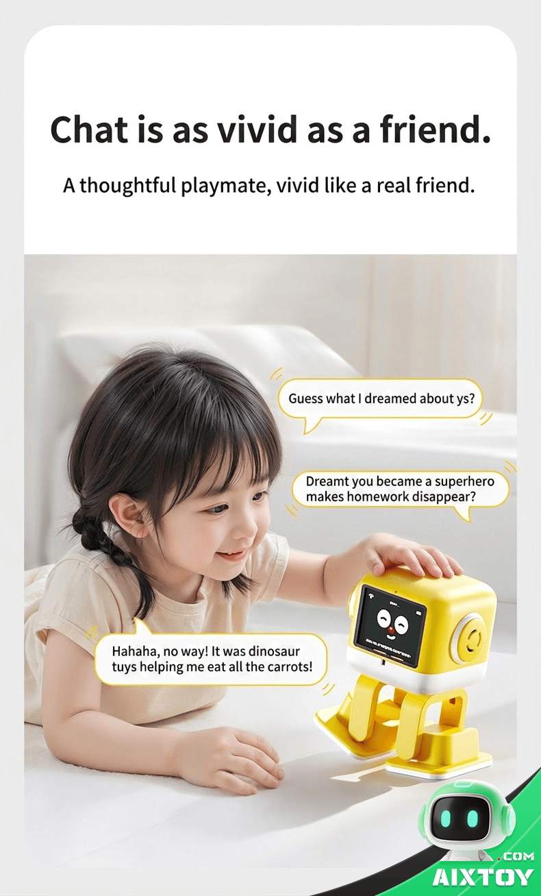 XiaoZhi AI Desktop Companion Robot Toy - DeepSeek Powered detail