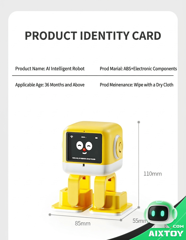 XiaoZhi AI Desktop Companion Robot Toy - DeepSeek Powered detail