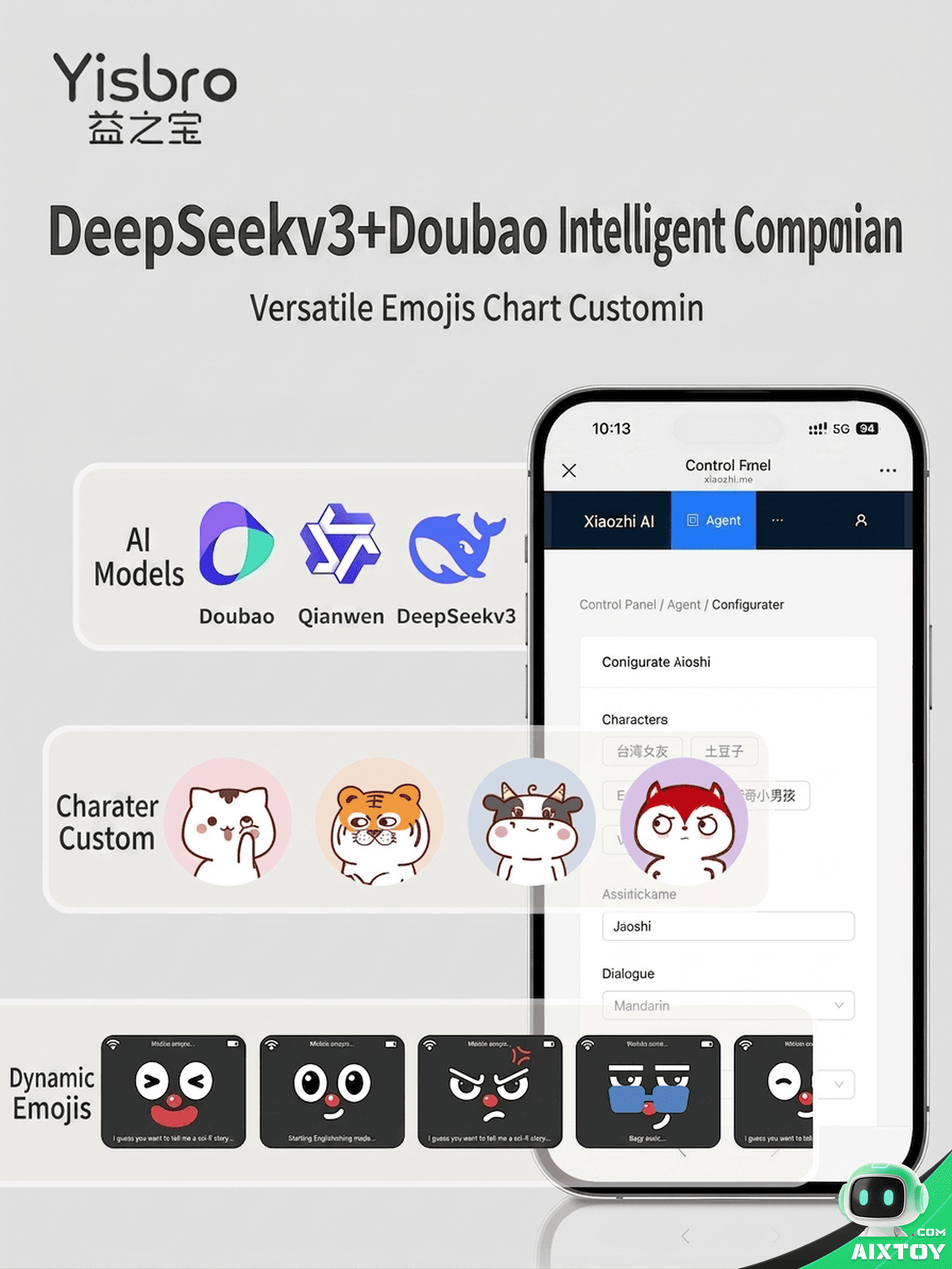 XiaoZhi AI Desktop Companion Robot Toy - DeepSeek Powered gallery photo 4