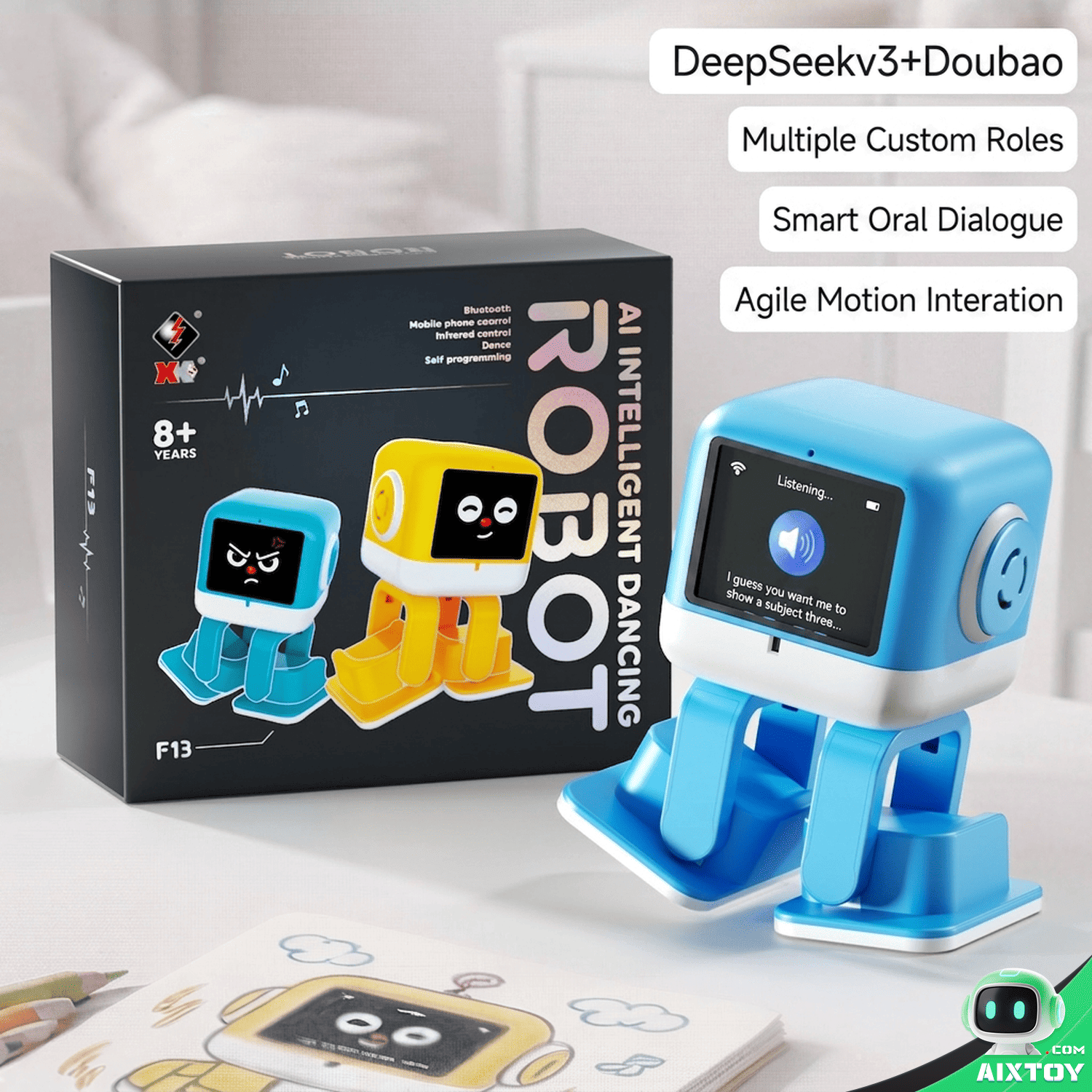 XiaoZhi AI Desktop Companion Robot Toy - DeepSeek Powered gallery photo 7