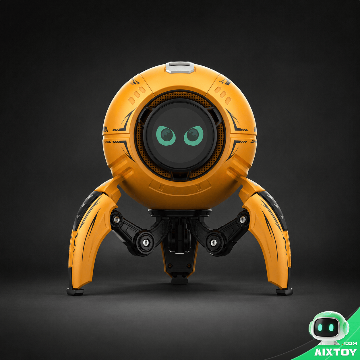 XiaoZhi AI Desktop Robot Yellow XiaoZhi AI Desktop Robot Cyber Yellow AIXTOY