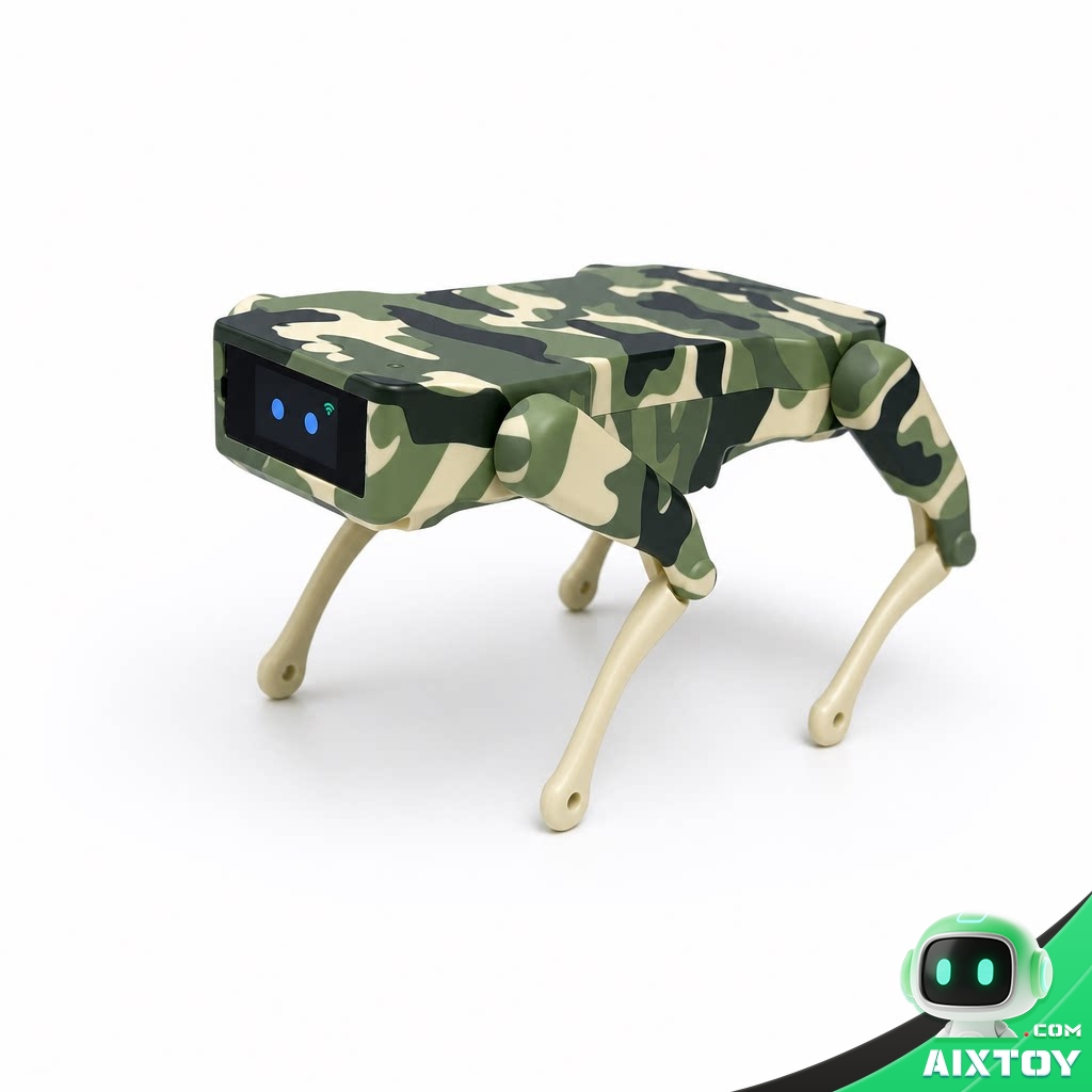 XiaoZhi Mini AI Robot Dog - Offline Interactive Companion Robot Pet with Voice Chat and Visual Programming XiaoZhi Mini AI Robot Dog - Offline Interactive Companion Robot Pet with Voice Chat and Visual Programming - feature detail