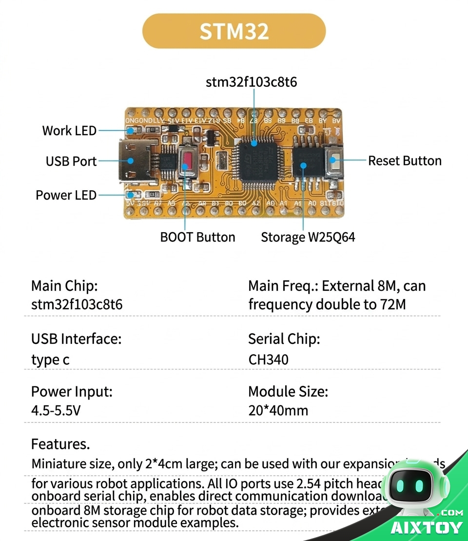 Zhongling G2 Open-Source Bionic Robot Hand - Programmable Arduino / STM32 Robotic Palm Zhongling G2 Open-Source Bionic Robot Hand - Programmable Arduino / STM32 Robotic Palm - feature detail